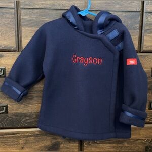 American Widgeon Fleece with “Grayson” monogram